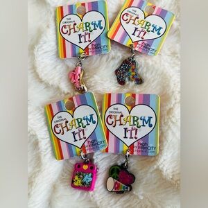 LOT OF 4 CHARM IT! High IntenCITY BALLET SLIPPER CHEER THEME SOCKS AND KARAOKE ￼